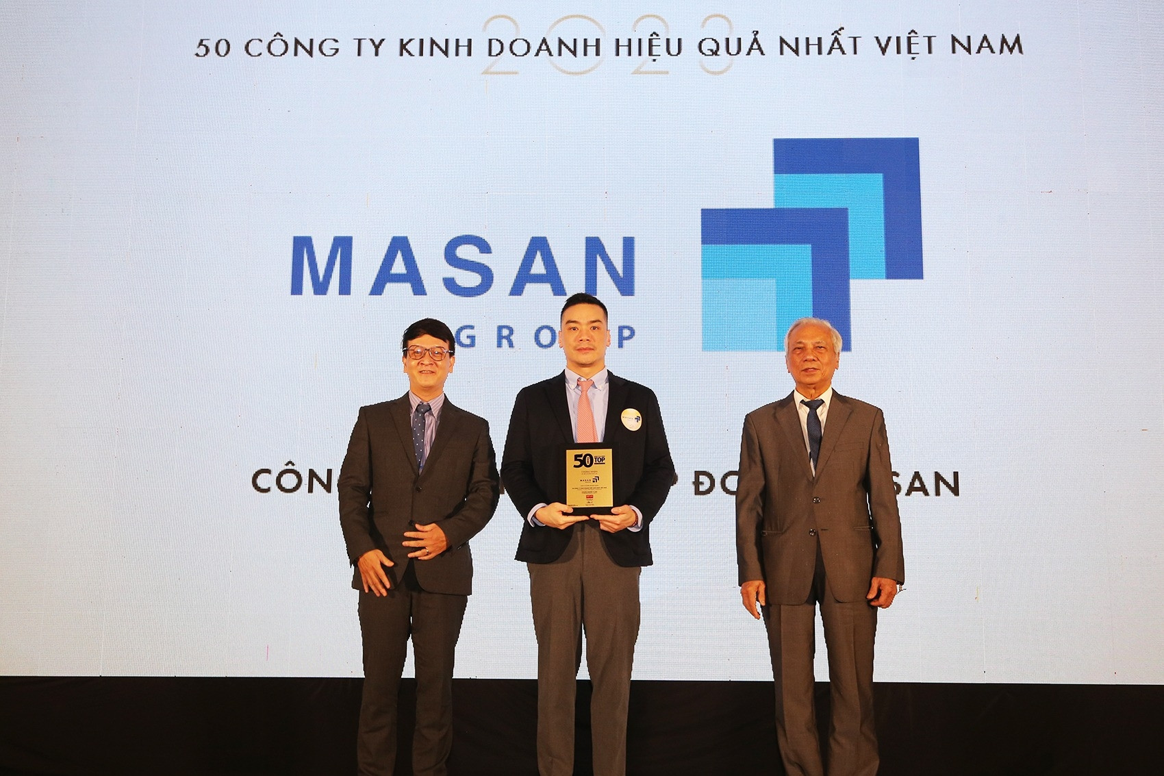 Masan được vinh danh Top 50 công ty kinh doanh hiệu quả nhất Việt Nam