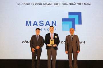 Masan được vinh danh Top 50 công ty kinh doanh hiệu quả nhất Việt Nam