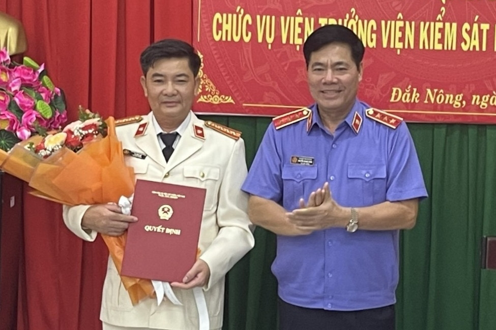 Ông Tạ Đình Đề được bổ nhiệm làm Viện trưởng VKSND tỉnh Đắk Nông