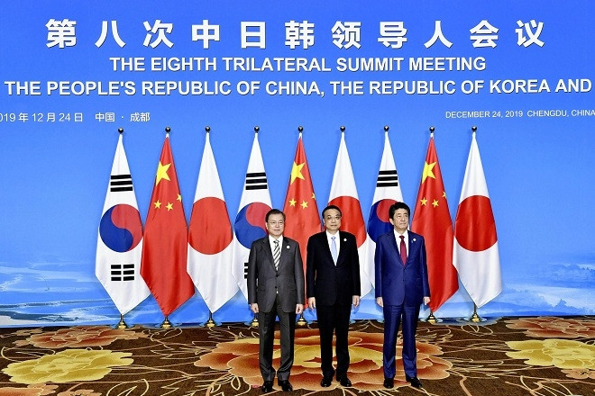Hàn Quốc - Trung Quốc - Nhật Bản hội đàm, tiến tới họp thượng đỉnh sau 4 năm