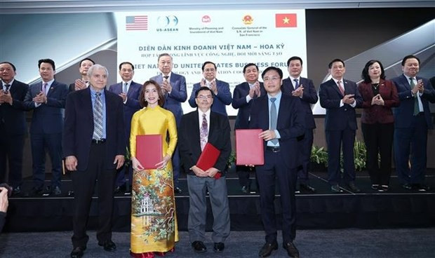 PM calls on Vietnamese, US firms to help implement comprehensive strategic partnership hinh anh 2