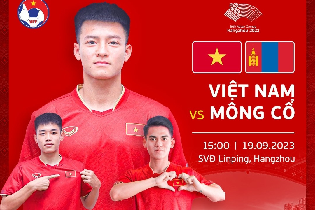 Trực tiếp Olympic Việt Nam vs Olympic Mông Cổ: Đã có đội hình xuất phát