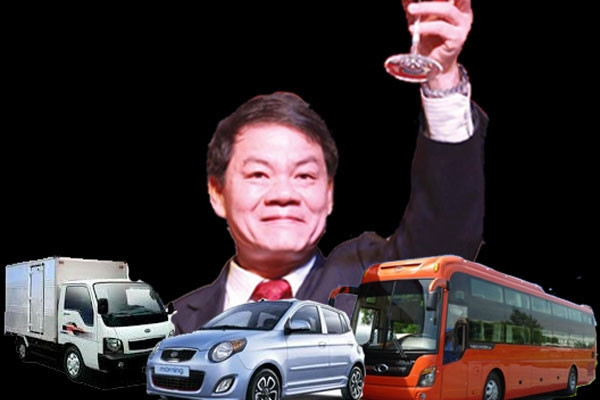 Lợi nhuận của Thaco giảm 72%, tỷ phú Trần Bá Dương vẫn còn 1,5 tỷ USD
