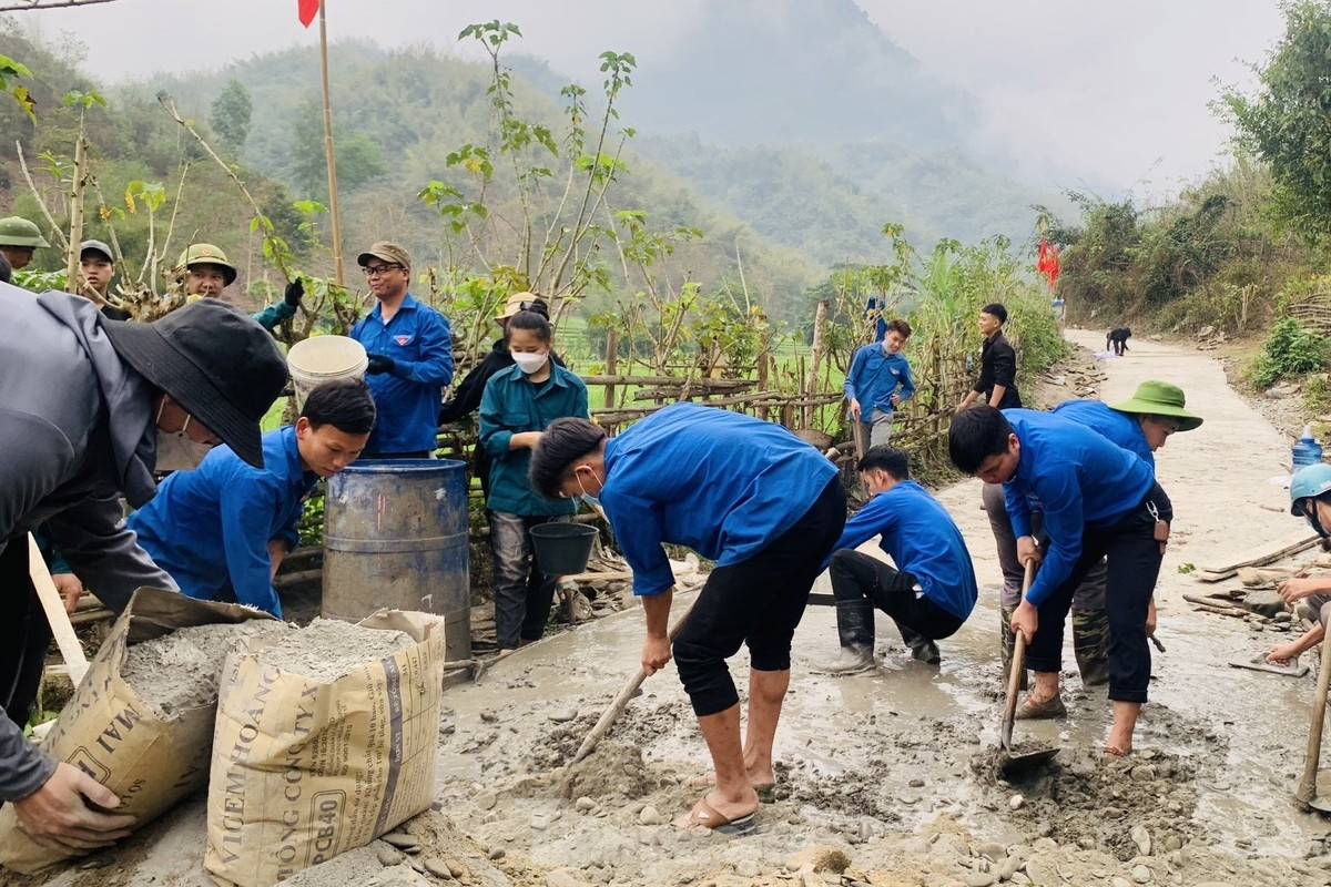 Thanh niên Nghệ An chung tay xây dựng nông thôn mới