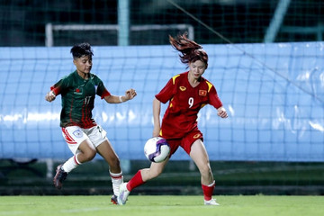 U17 nữ Việt Nam thắng trận ra quân vòng loại 2 U17 châu Á