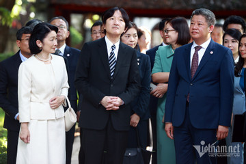 Hoàng Thái tử và Công nương Nhật Bản thăm Văn Miếu - Quốc Tử Giám