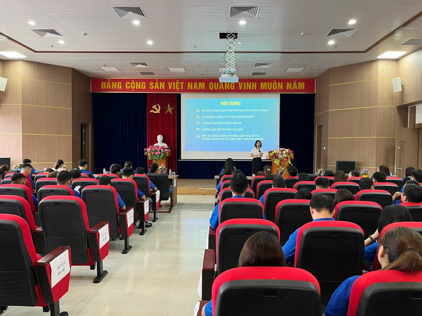 Quang cảnh buổi tập huấn. ảnh 1