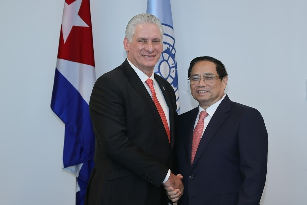 Những cái bắt tay hợp tác giữa New York của Thủ tướng Phạm Minh Chính