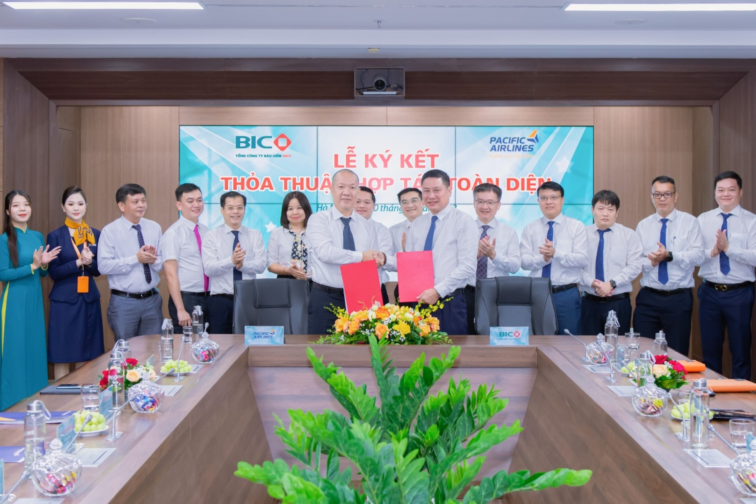 BIC và Pacific Airlines hợp tác kinh doanh