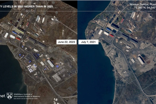 Hình ảnh hoạt động gia tăng tại bãi thử hạt nhân của Nga, Trung Quốc, Mỹ