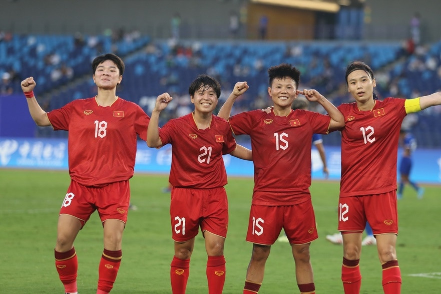 Kết quả bóng đá nữ Asiad 19: Nữ Việt Nam thắng 2 trận liên tiếp