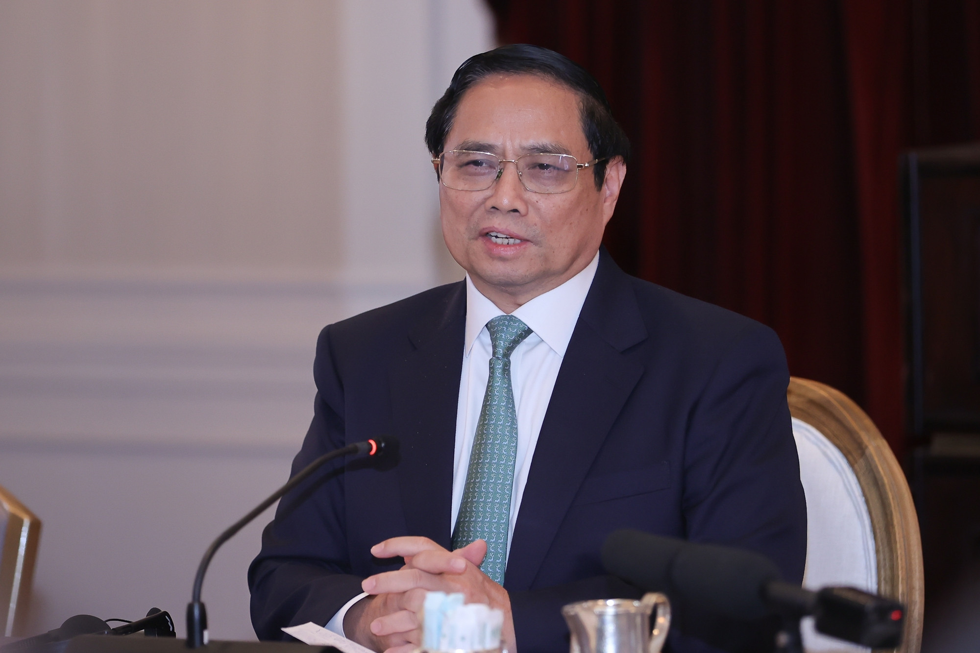 Thủ tướng nghe các chuyên gia hàng đầu của Mỹ hiến kế để Việt Nam giàu mạnh