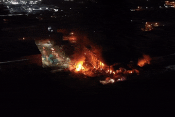 Hiện trường vụ cháy nhà máy ở Đài Loan khiến hơn 100 người thương vong