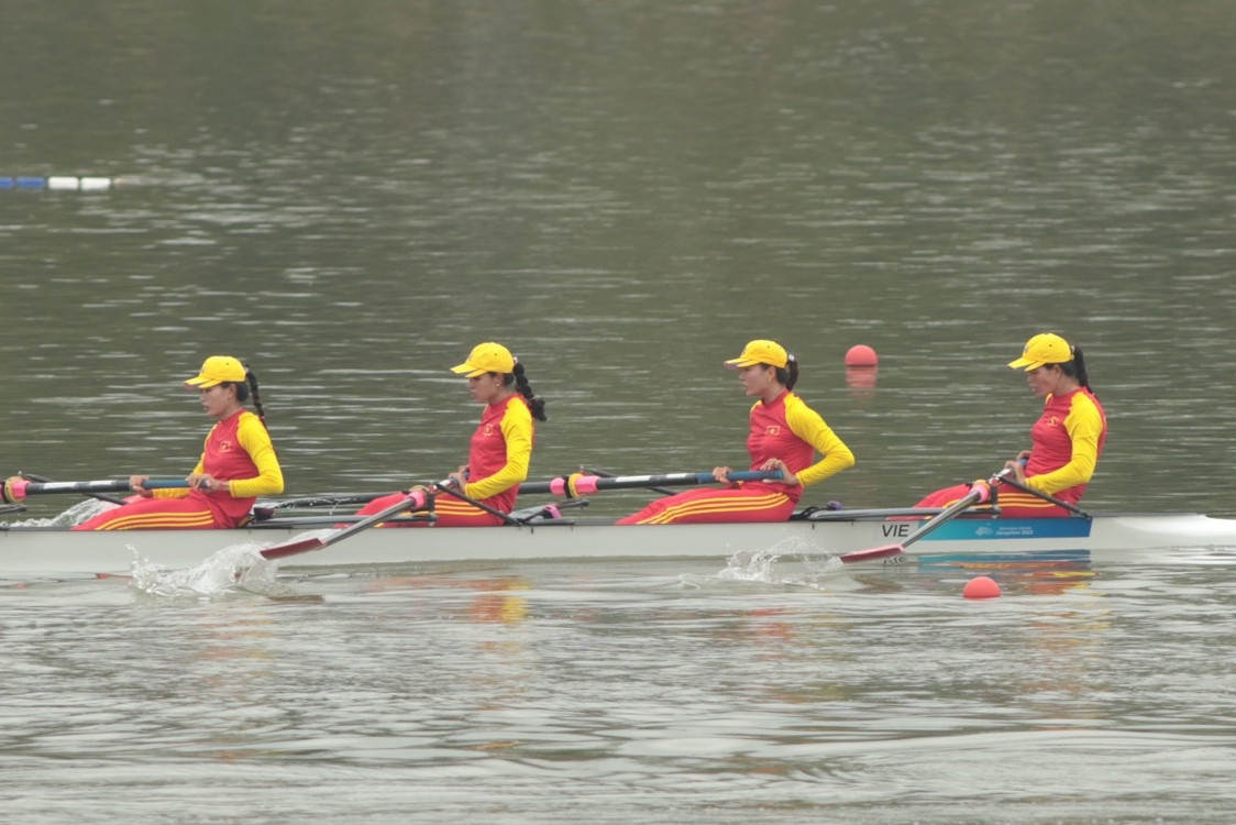 Rowing giành huy chương đầu tiên cho Việt Nam ở Asiad 19