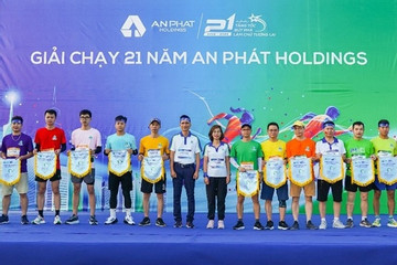 1500 người tham dự giải chạy 21 năm An Phát Holdings