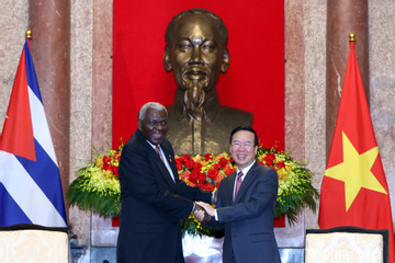 Chủ tịch nước: Việt Nam luôn có thông điệp kêu gọi chấm dứt cấm vận Cuba