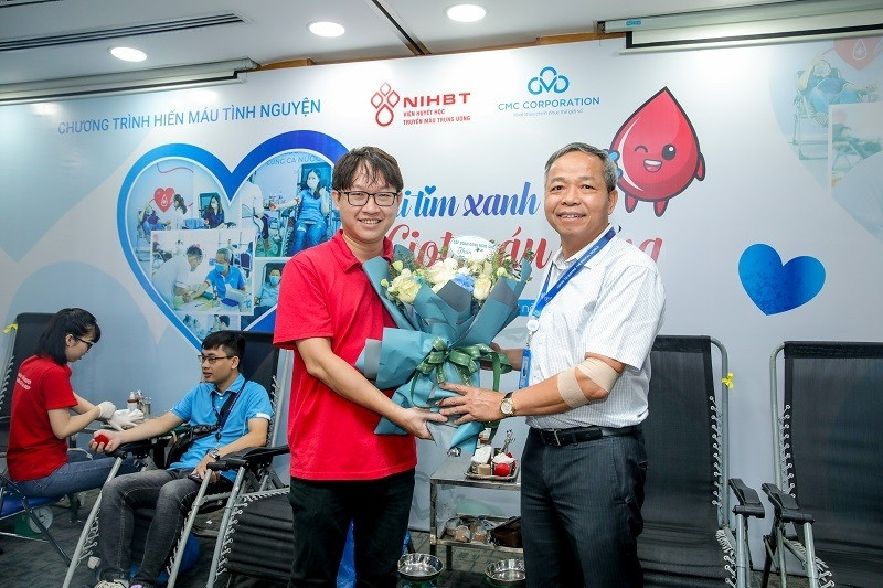 500 đơn vị máu hiến tặng trong Ngày hội hiến máu ở CMC