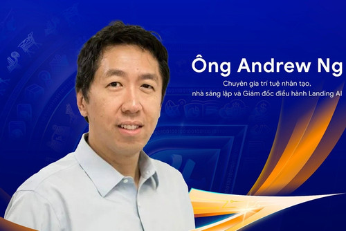 Andrew Ng - Top 100 người ảnh hưởng AI toàn cầu sẽ thuyết trình tại Việt Nam