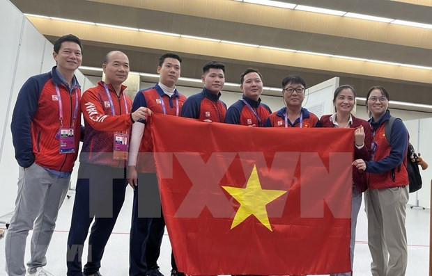 ASIAD 2023: Vietnam secure six medals in two competition days hinh anh 1