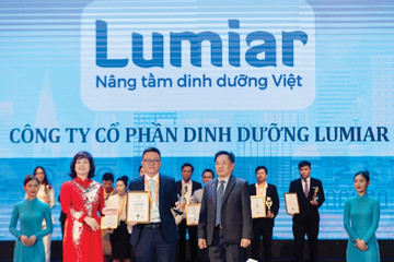 Lumiar được vinh danh Top 10 Thương hiệu tiêu biểu Việt Nam 2023