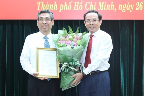 Ông Nguyễn Phước Lộc làm Phó Bí thư Thành ủy TP.HCM