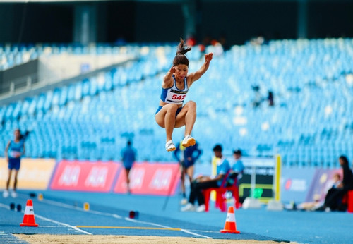 Defending Champion Thao chases glory in long jump event at ASIAD 19