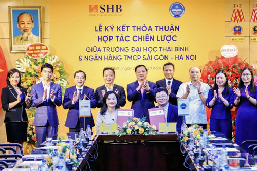 SHB hợp tác với ĐH Thái Bình nâng cao chất lượng đào tạo và nguồn nhân lực