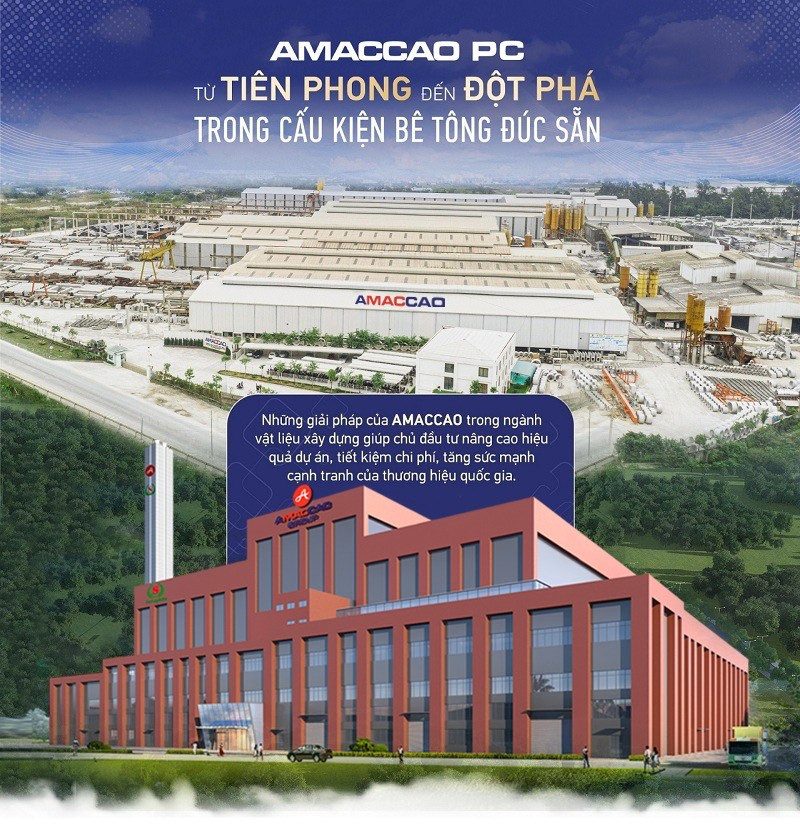 View - AMACCAO PC: Từ tiên phong đến đột phá trong ngành cấu kiện bê tông đúc sẵn