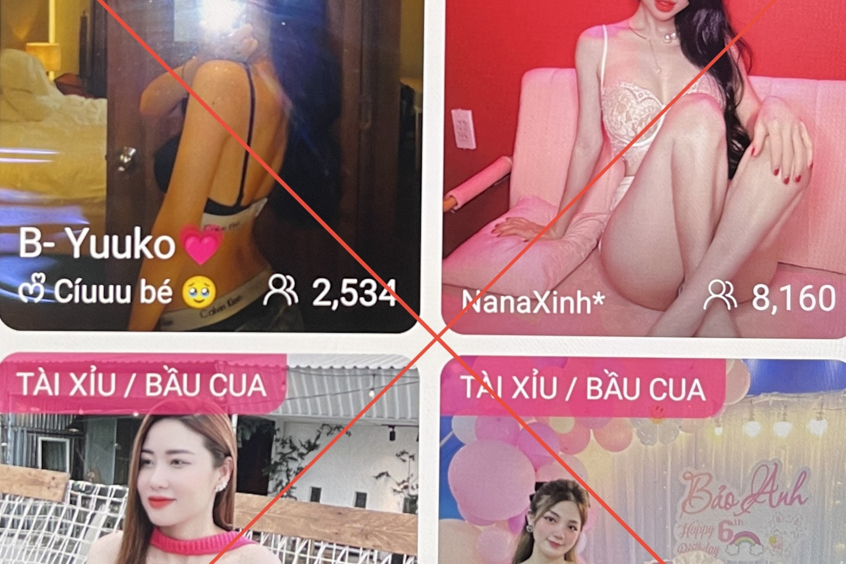 Pornography, gambling livestream apps flood Facebook, Google