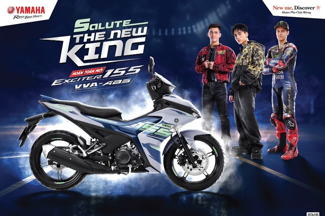 Yamaha Exciter 155 VVA ABS ra mắt cùng 3 gương mặt đình đám