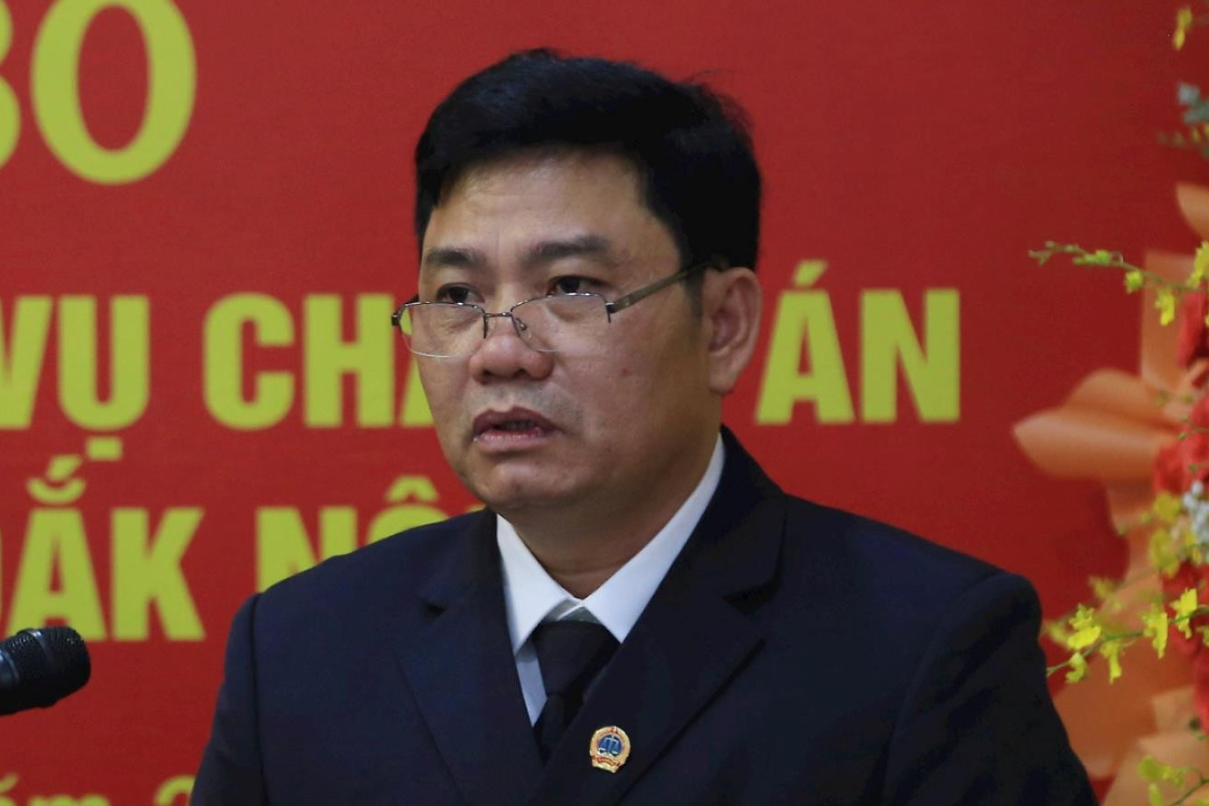 Ông Bùi Danh Đại làm Chánh án TAND tỉnh Đắk Nông