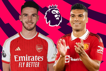 Arsenal đấu MU: Declan Rice và áp lực 100 triệu bảng