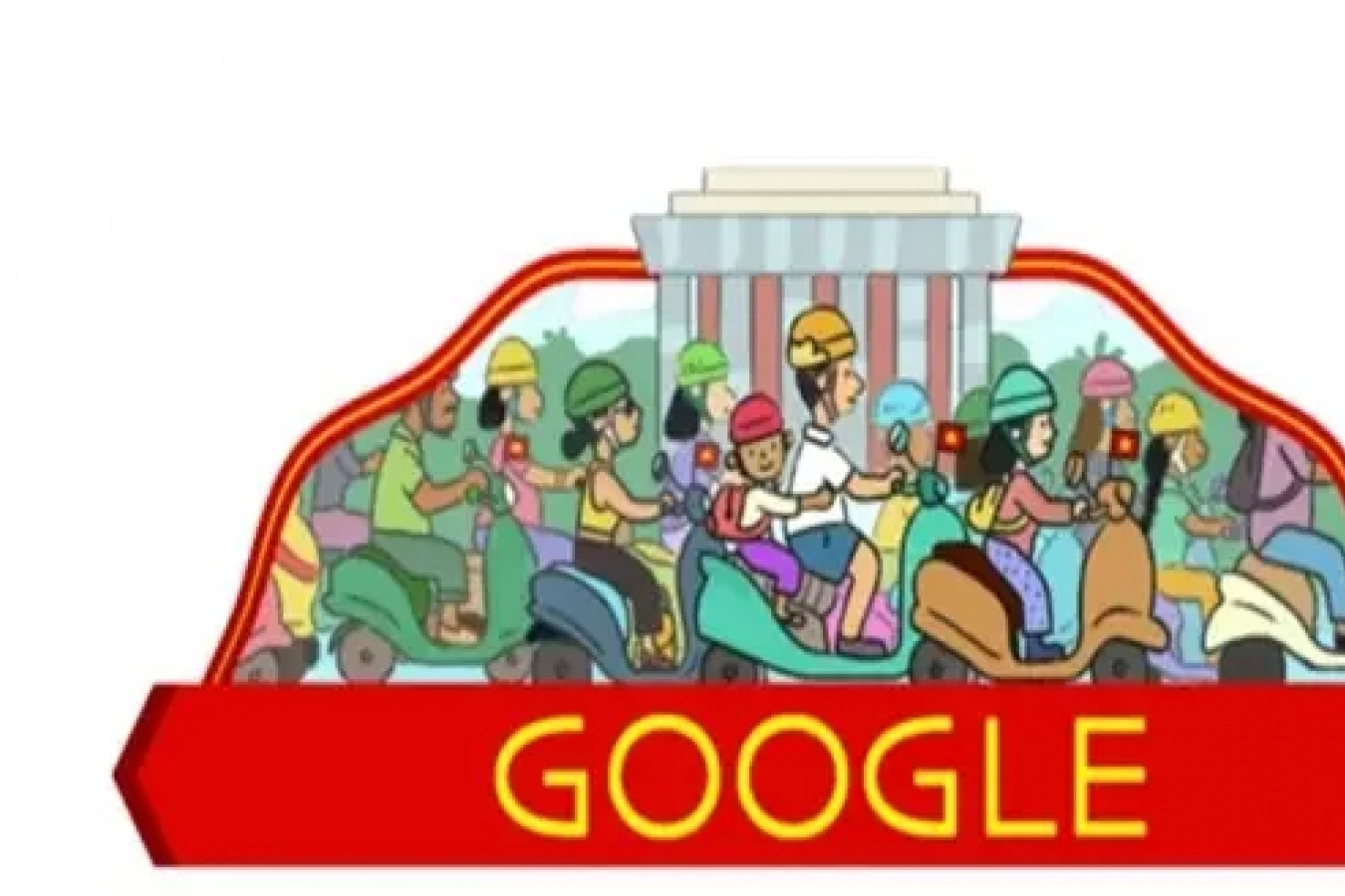 Google Doodle celebrates Vietnam's National Day with Ba Dinh Square image