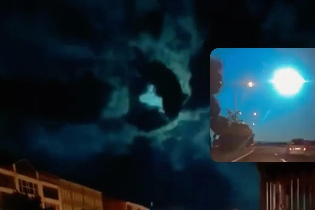 Khoảnh khắc thiên thạch rơi ở Thổ Nhĩ Kỳ