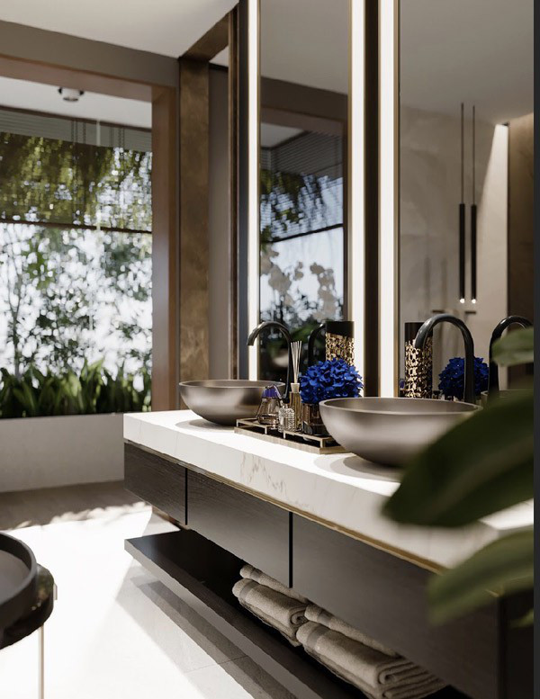 Sau khi sở hữu căn nhà 5 triệu đô, Huyền Baby khoe biệt thự mới hoành tráng như cung điện - Ảnh 8.