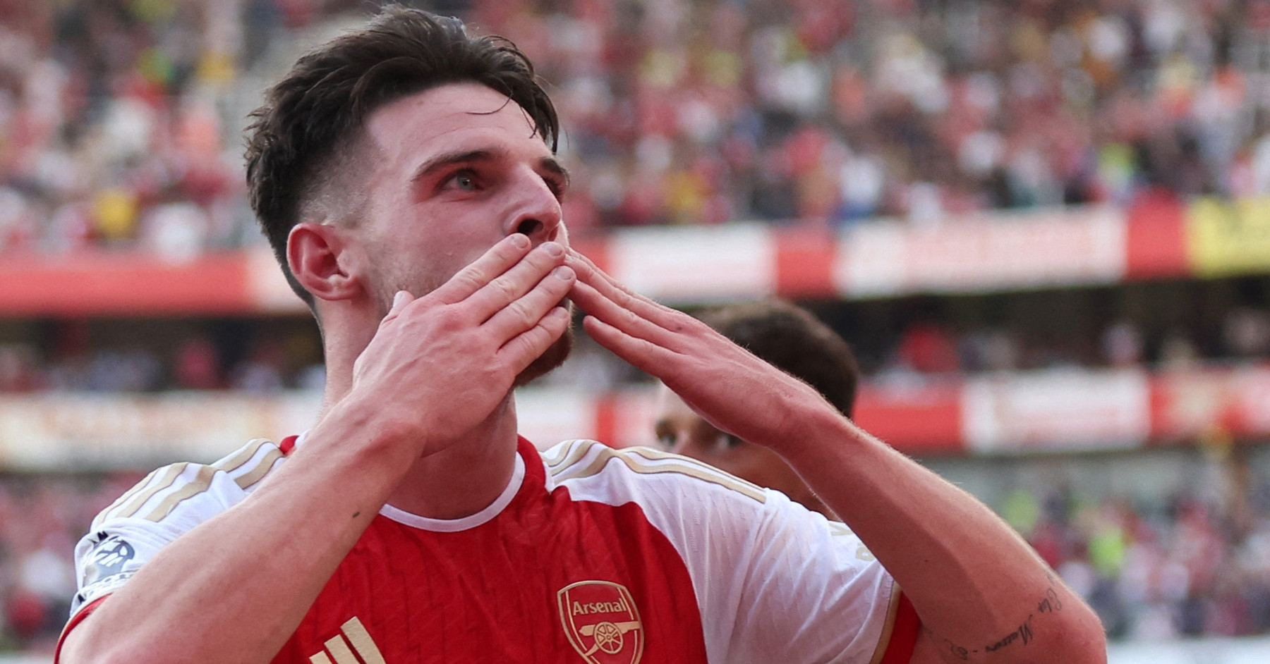 Kết quả Arsenal 3-1 MU, Declan Rice cứu rỗi Mikel Arteta