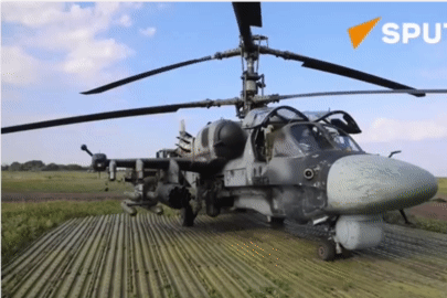 Cận cảnh phi đội trực thăng Nga phá hủy thành trì của Ukraine gần Krasny Liman