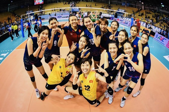 Awe-inspiring milestones of Vietnamese women's volleyball team in 2023 ảnh 1