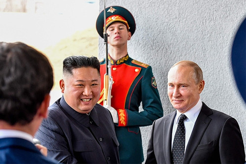 Báo Mỹ nói Chủ tịch Triều Tiên Kim Jong Un có thể sắp đến Nga gặp ông Putin