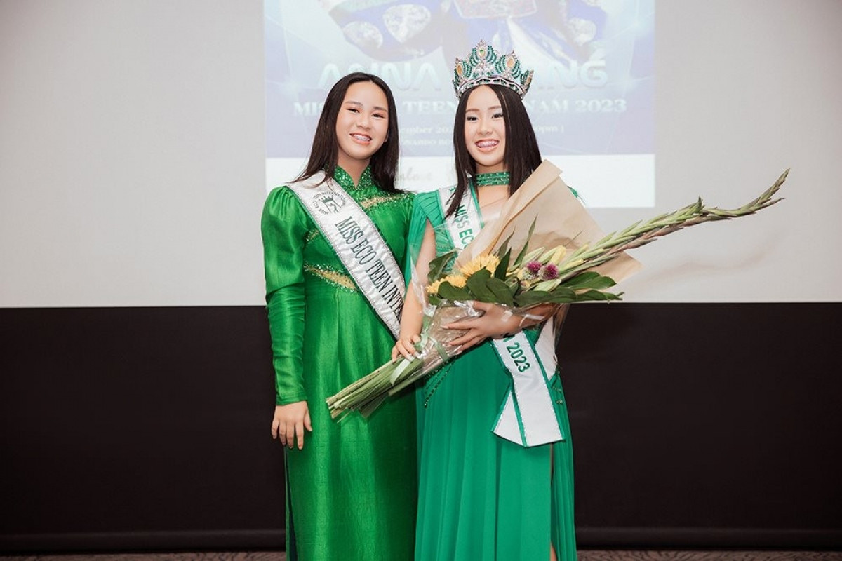 14-year-old student to represent Vietnam at Miss Eco Teen International 2023