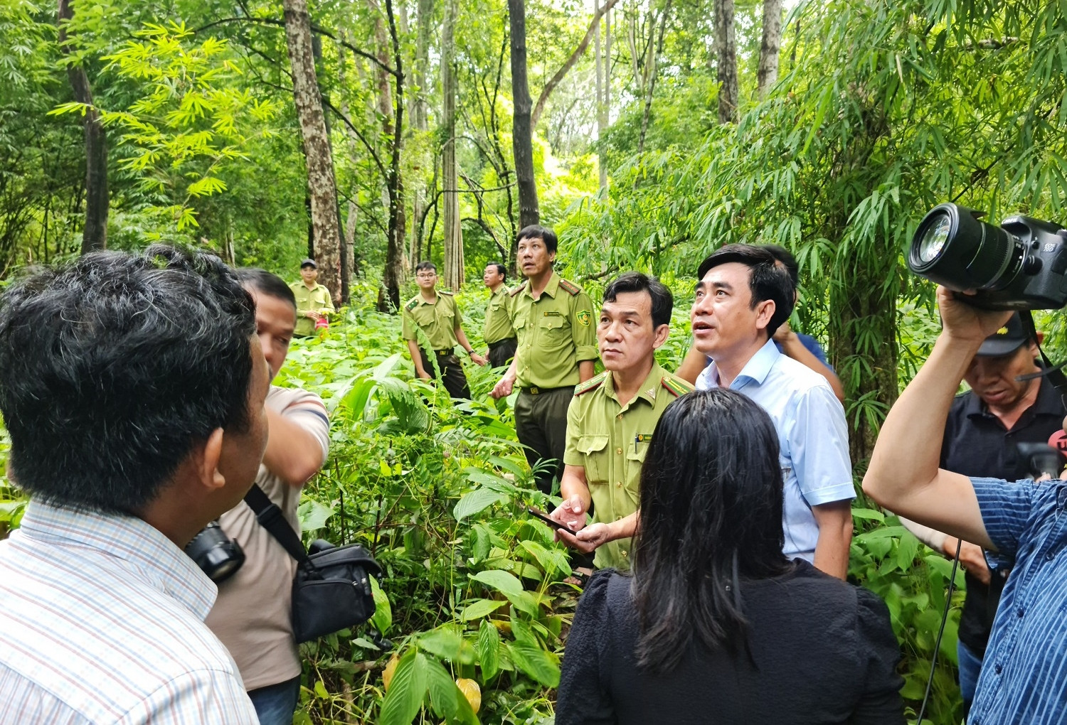 Bình Thuận khảo sát thực địa khu vực 600 ha rừng làm hồ chứa nước Ka Pét