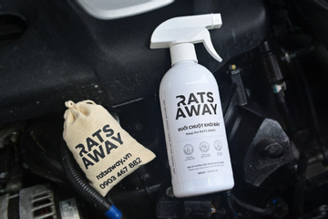 Bộ sản phẩm chống chuột chuyên dụng cho ô tô từ Rats Away