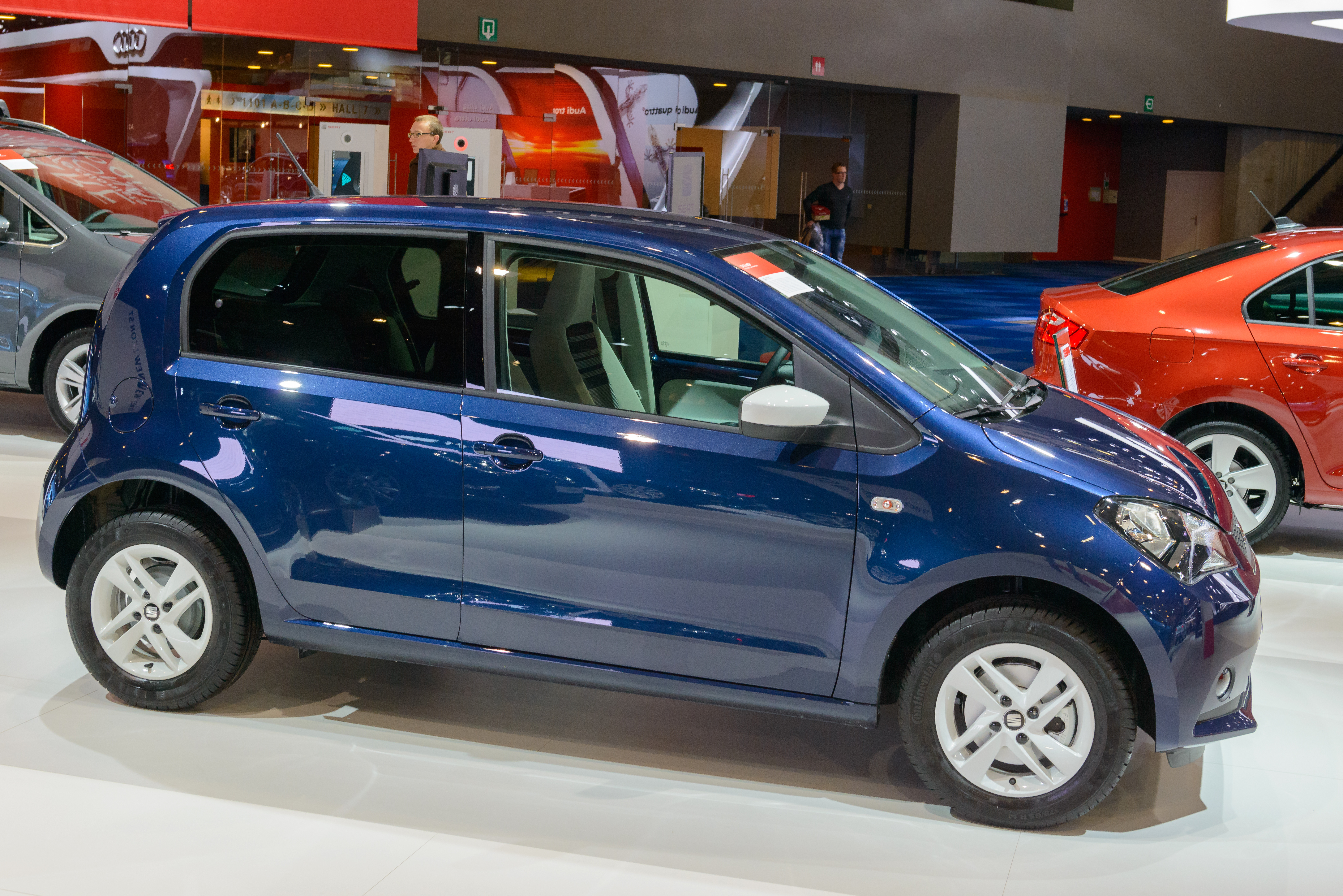 The Seat Mii compact city car was found to lost the most value