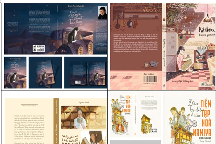 Nhiều ý tưởng thiết kế bìa sách Nhã Nam “có một không hai”