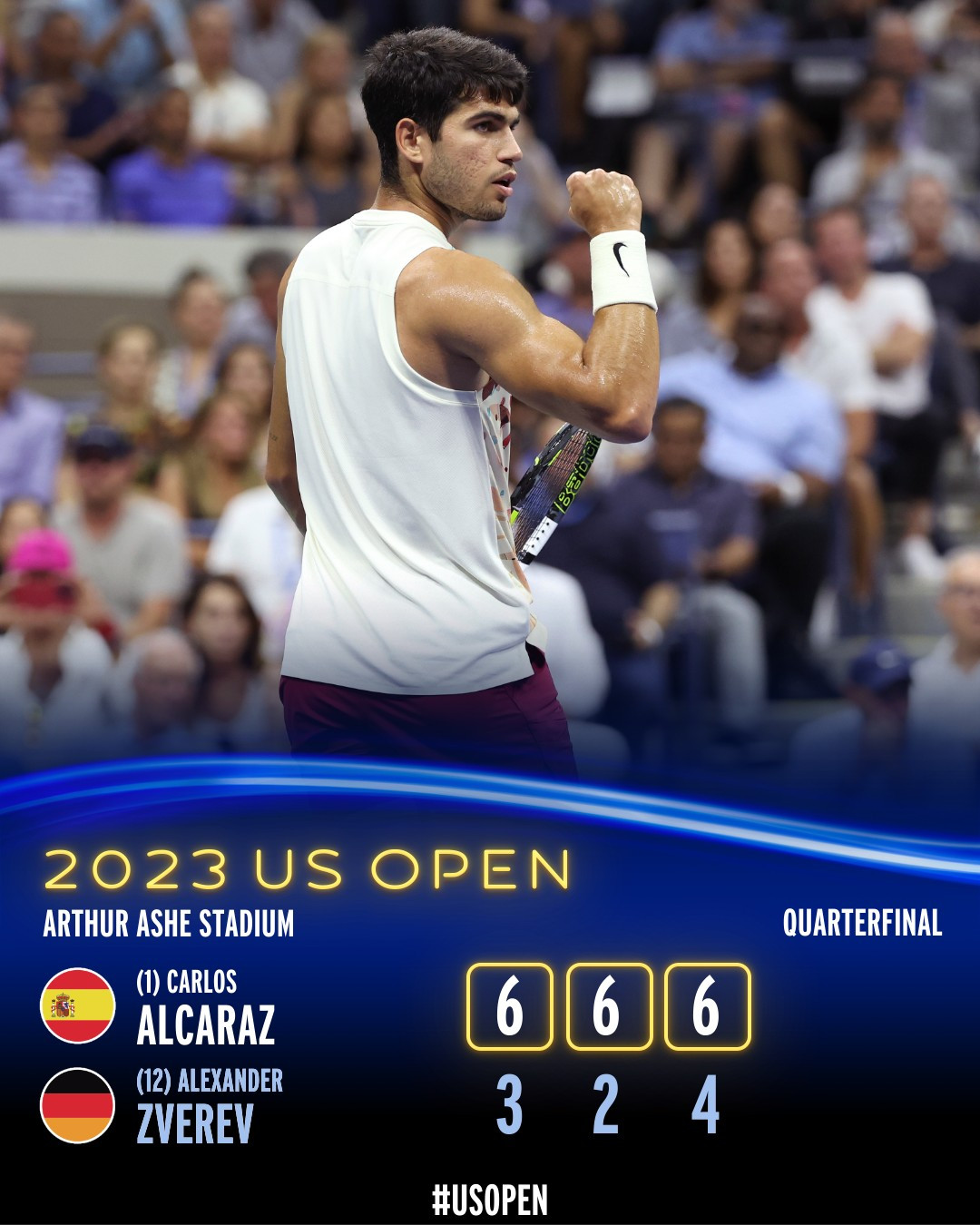 Medvedev bate Alcaraz e regressa à final do US Open - US Open - Jornal  Record, jogos de tenis us open 