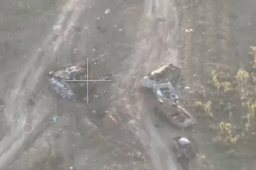 Nga công bố video phá hủy xe tăng Challenger 2 gần Robotyne