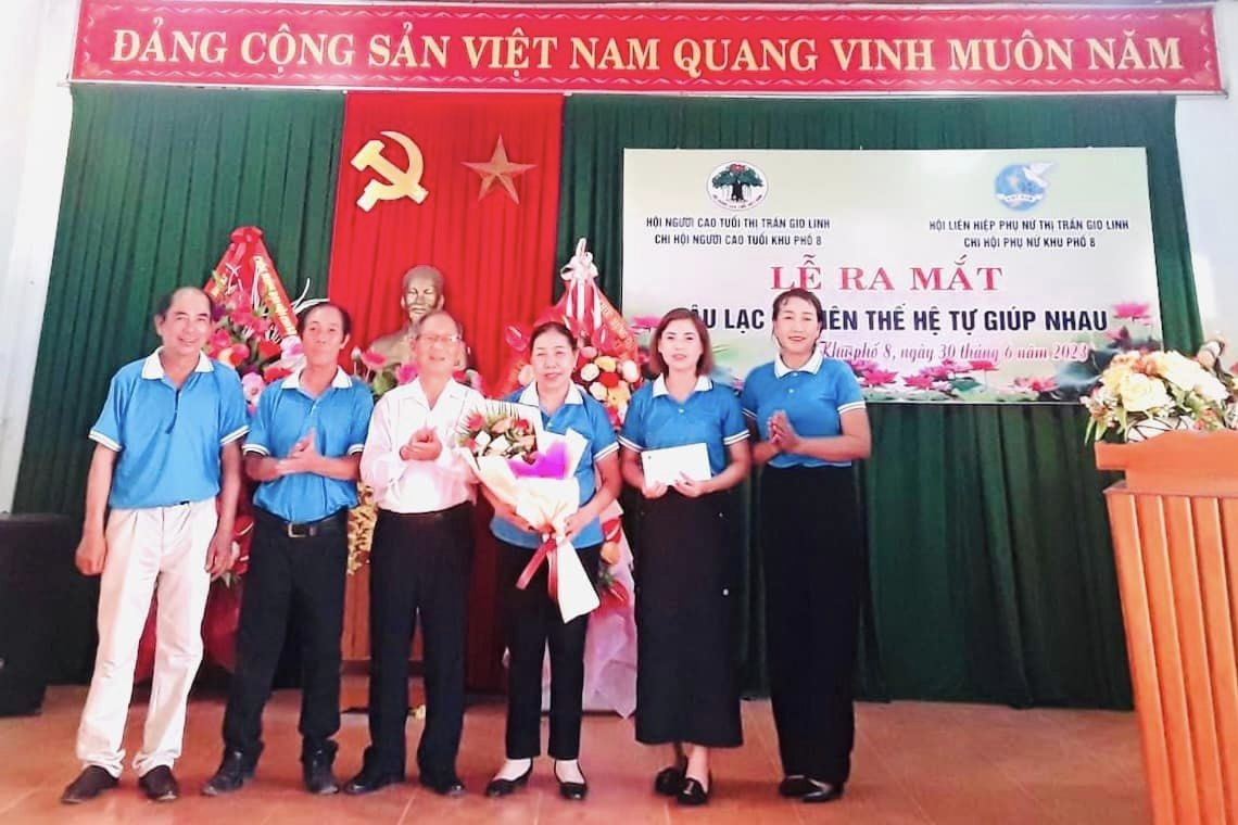 Nhân rộng Mô hình CLB Liên thế hệ tự giúp nhau