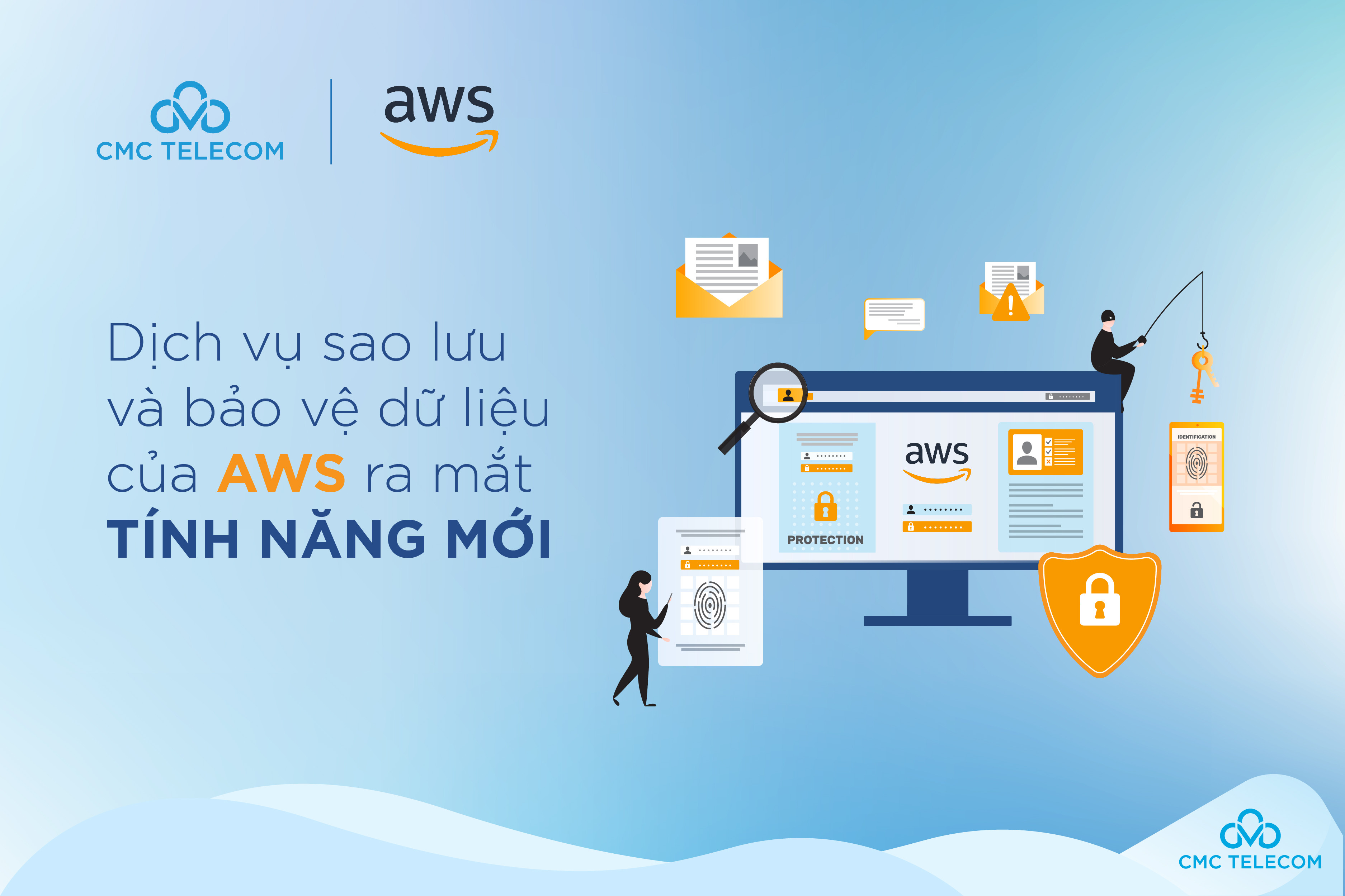 AWS bổ sung tính năng mới cho dịch vụ sao lưu và bảo vệ dữ liệu