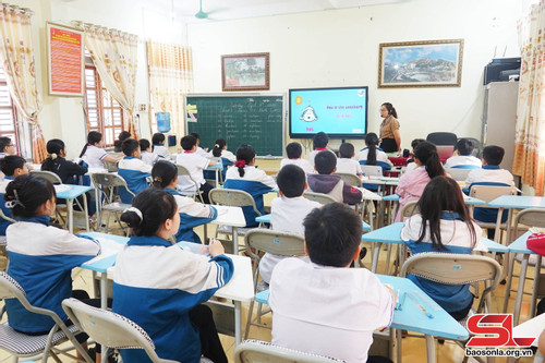 Mai Sơn chuyển đổi số trong dạy và học