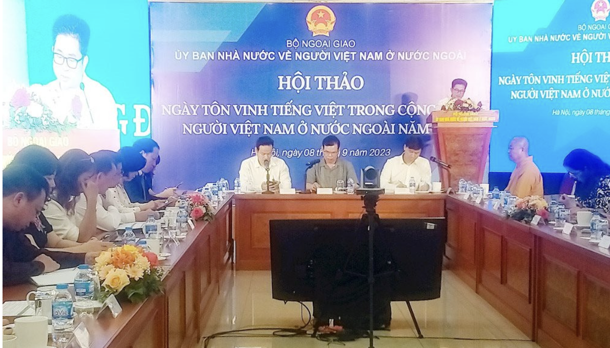 Hoạt động Tôn vinh tiếng Việt đã và đang được triển khai đồng bộ với quy mô rộng khắp